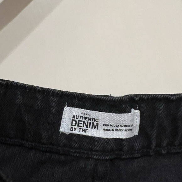 Denim Black Skirt - Picture 4 of 4